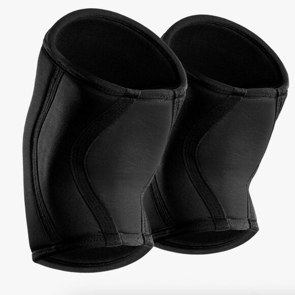 RISE Knee Sleeves (25cm) Size Small 7MM - Black, New in Sealed Packing! - Picture 2 of 7